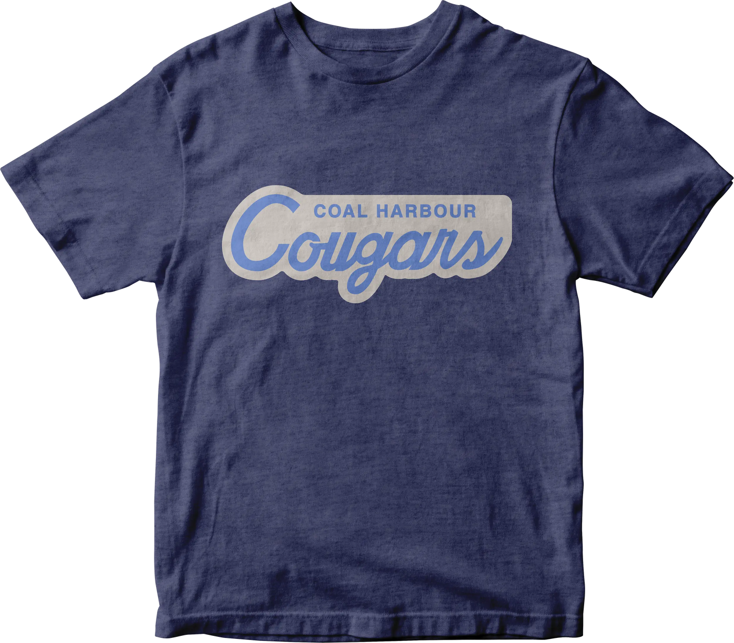 Coal Harbour Cougars Team T-Shirt (Tri-Navy)