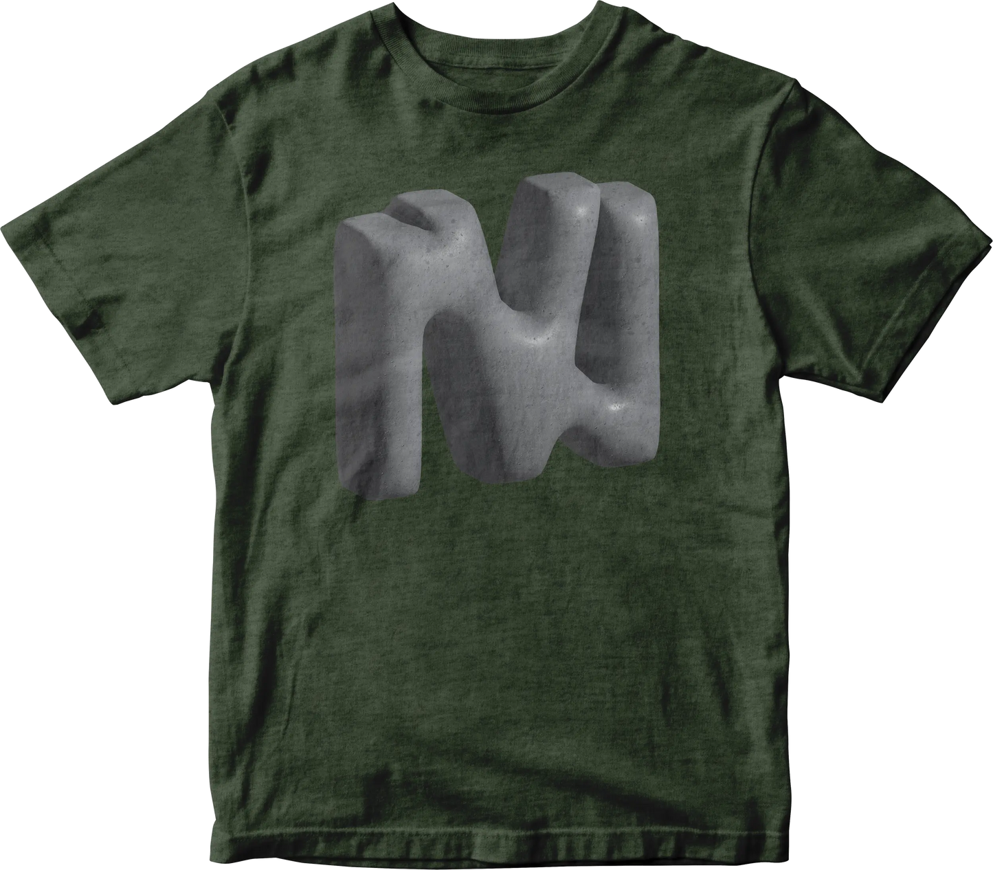 North Vancouver NV Logo Creek Rock T-Shirt (Tri-Evergreen)