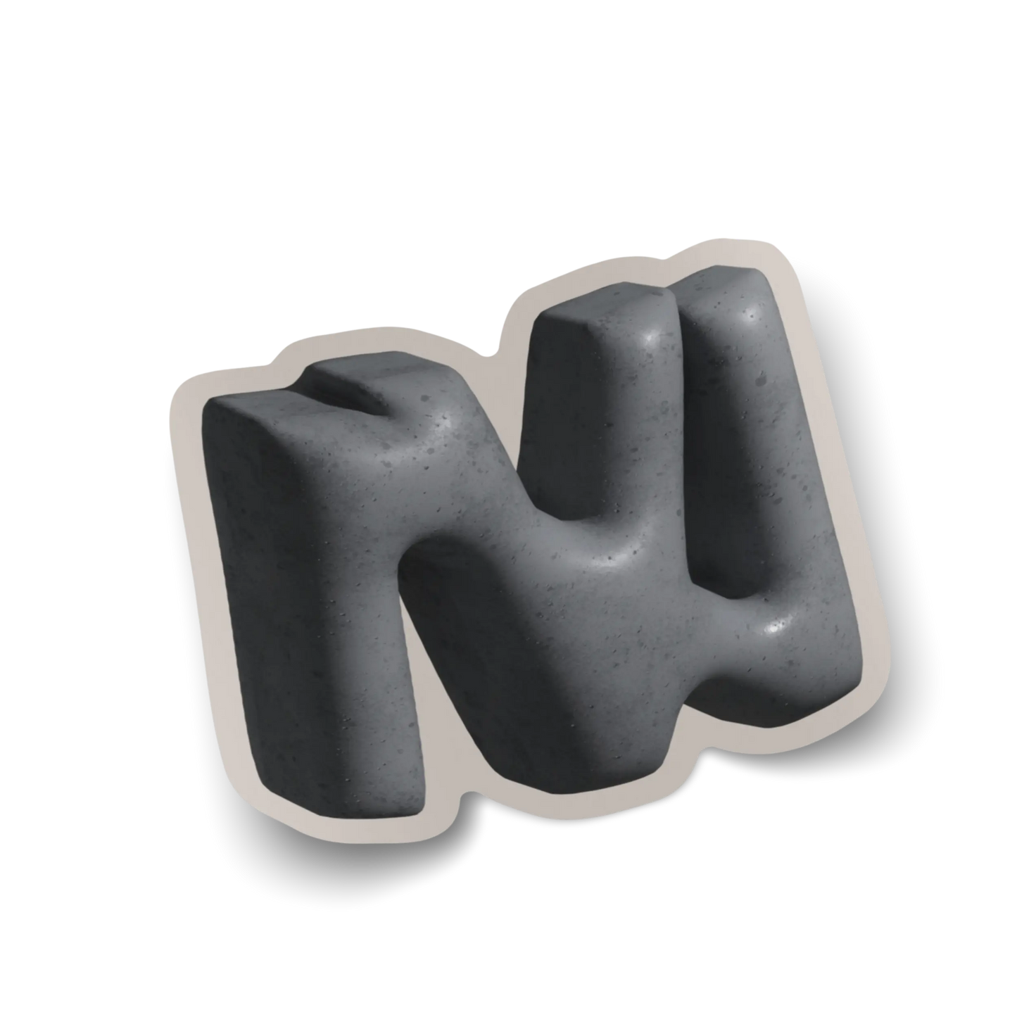 North Vancouver NV Logo Creek Rock Sticker (3 Pack)