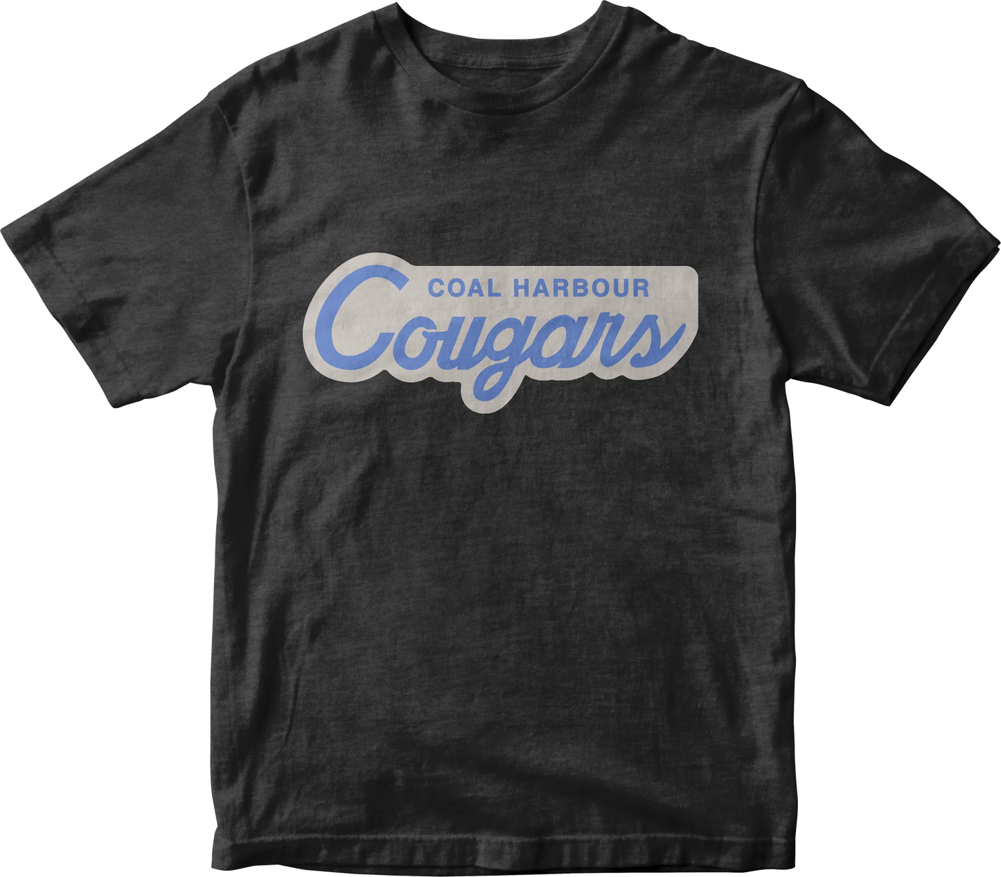 Coal Harbour Cougars Team T-Shirt (Tri-Black)