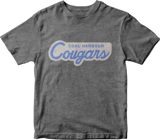 Coal Harbour Cougars Team T-Shirt (Tri-Grey)