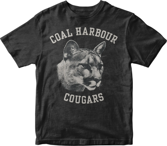 Coal Harbour Cougars T-Shirt (Tri-Black)