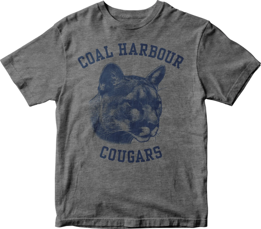 Coal Harbour Cougars T-Shirt (Tri-Grey)