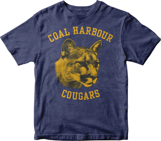Coal Harbour Cougars T-Shirt (Tri-Navy)
