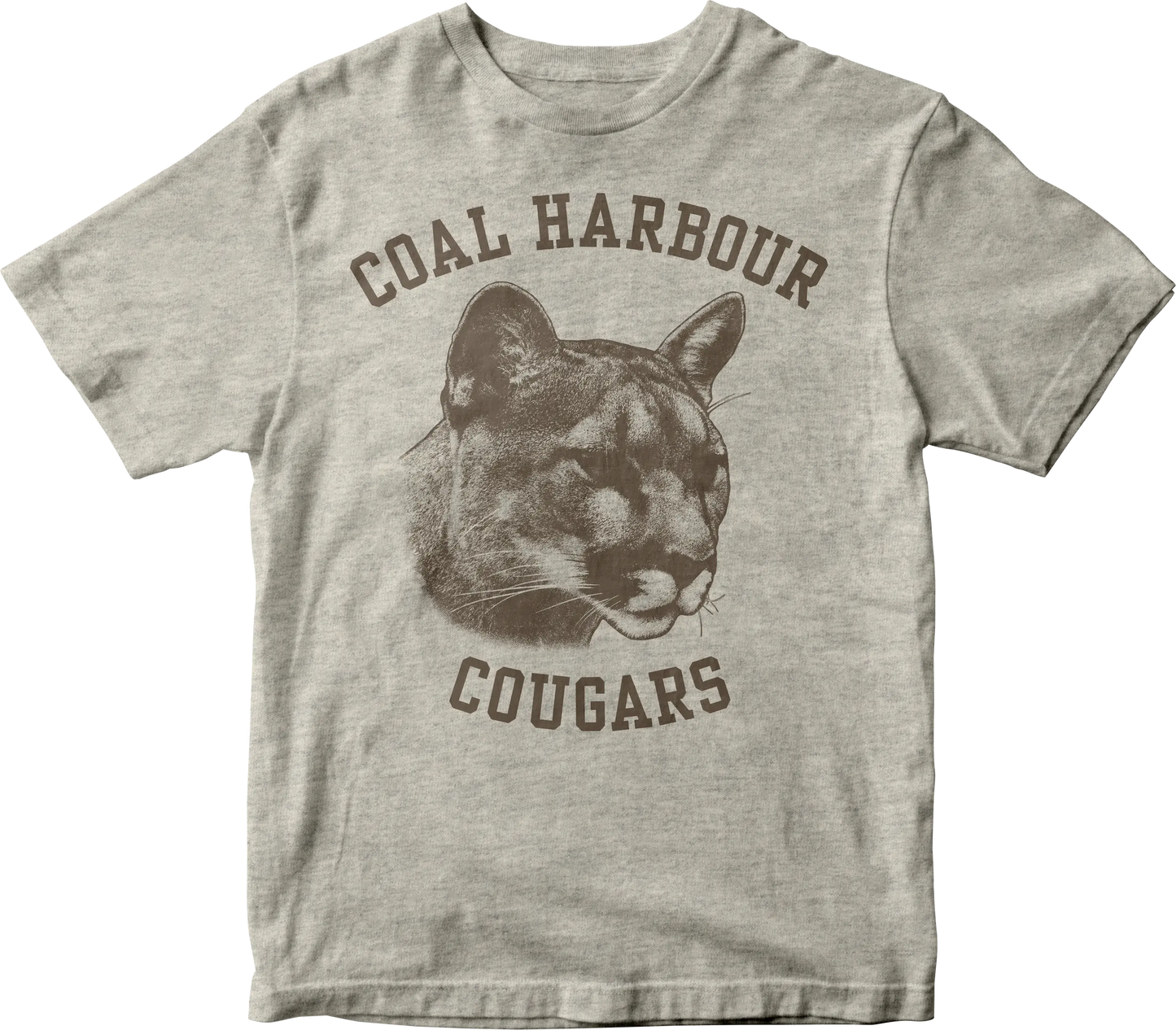 Coal Harbour Cougars T-Shirt (Tri-Oatmeal)