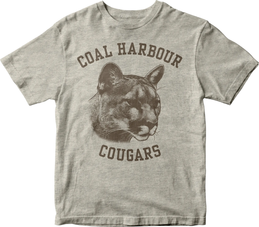 Coal Harbour Cougars T-Shirt (Tri-Oatmeal)