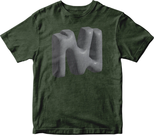 North Vancouver NV Logo Creek Rock T-Shirt (Tri-Evergreen)