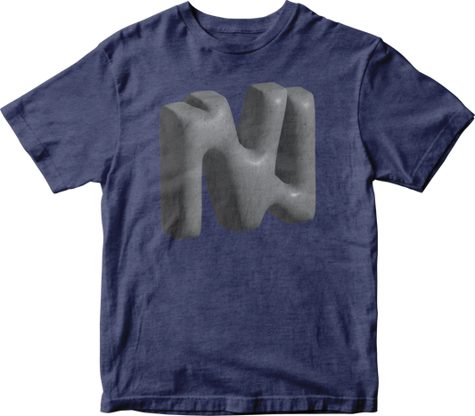 North Vancouver NV Logo Creek Rock T-Shirt (Tri-Navy)