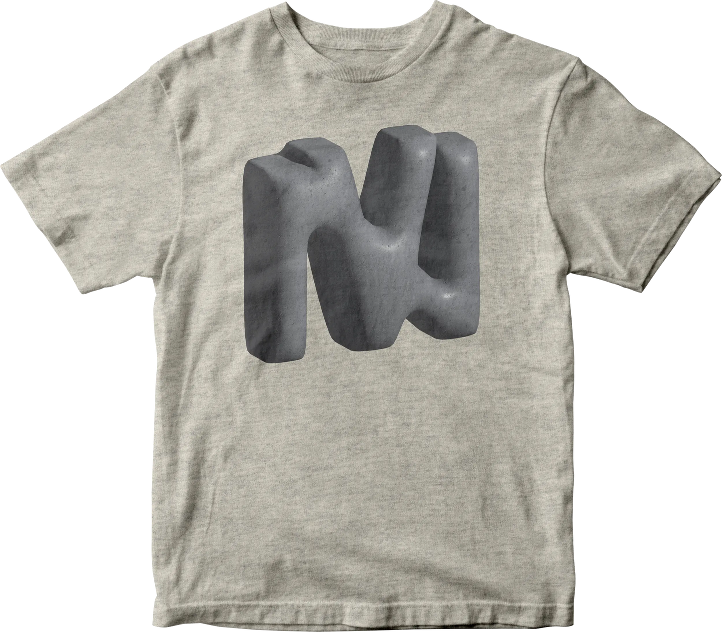 North Vancouver NV Logo Creek Rock T-Shirt (Tri-Oatmeal)