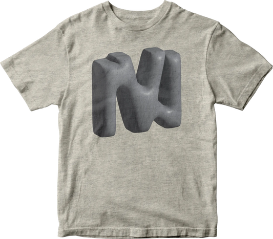 North Vancouver NV Logo Creek Rock T-Shirt (Tri-Oatmeal)