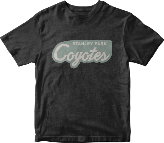Stanley Park Coyotes Team T-Shirt (Tri-Black)